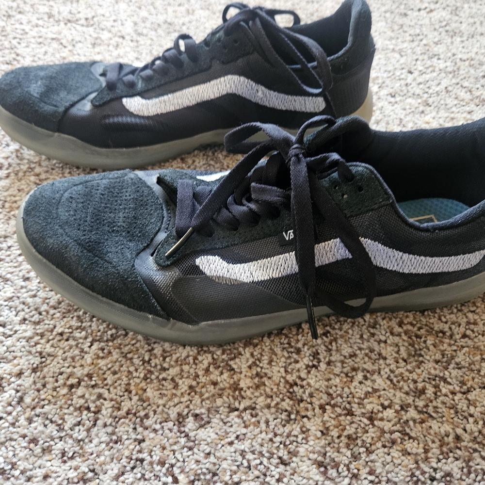 Vans Black and White Men's Sneakers